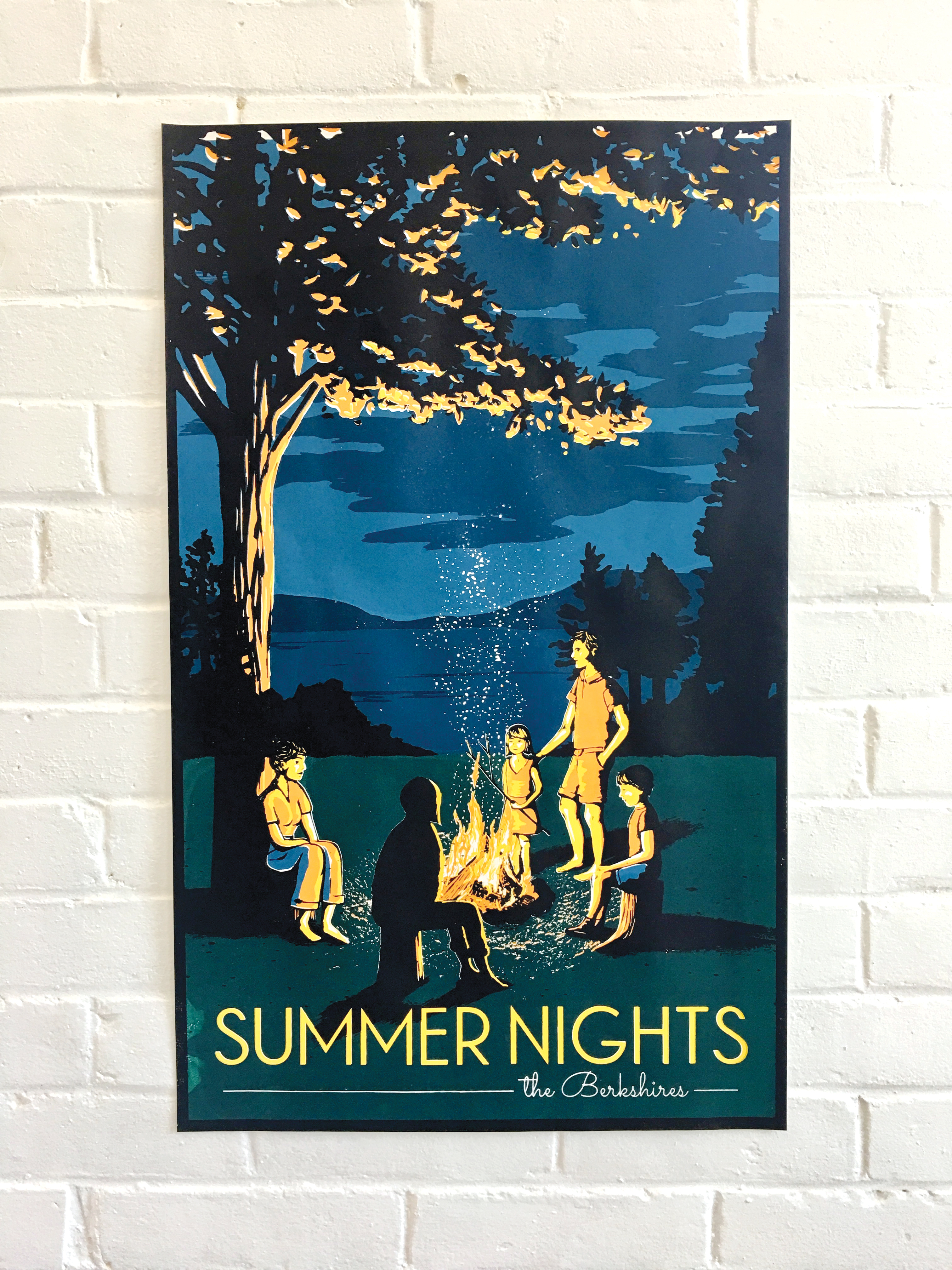 Berkshire Four Poster summer nights